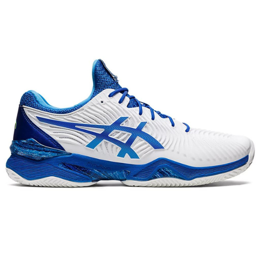 ASICS COURT FF NOVAK WHITE/TUNA BLUE