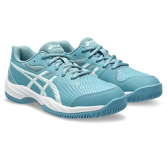 ASICS GEL GAME 9 GS GRIS BLUE/WHITE