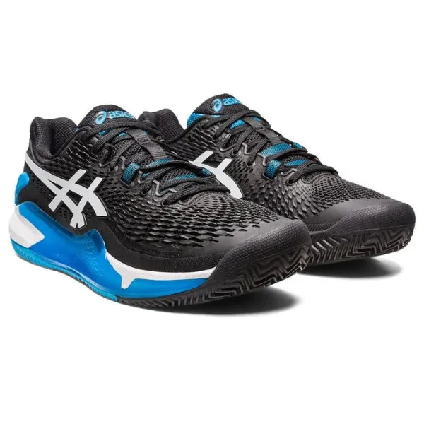 ASICS GEL RESOLUTION 9 CLAY BLACK/WHITE