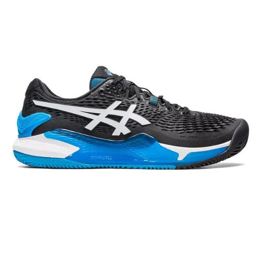 ASICS GEL RESOLUTION 9 CLAY BLACK/WHITE